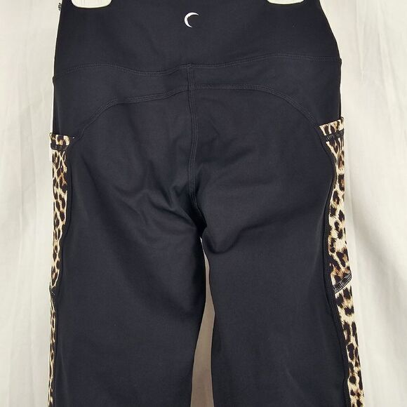 Zyia 🌙 Pocket Brilliant Hi-Rise 20” Leopard Size 4 Women's - Picture 8 of 9